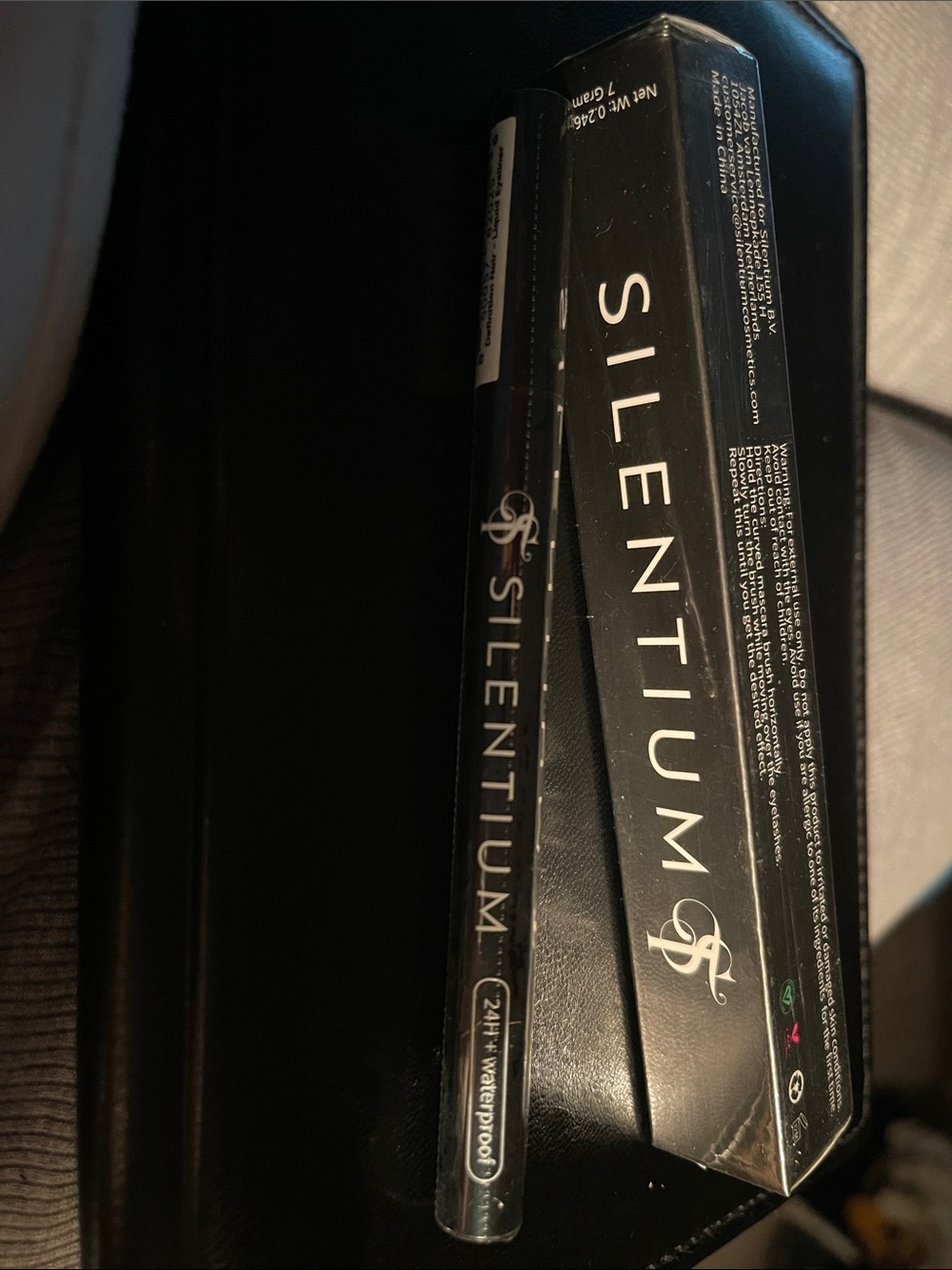 Ebony/Noir/Black…all the same. New mascara and Eyebrow Pencil.
